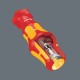 Kraftform Kompakt Turbo i Impérial 1 VDE, 16 pièces  - 05057485001 - Wera Tools - Extra slim - Pour visser 4 fois plus vite