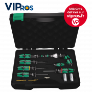 7443/12 Set d'installation pour systèmes de vérification de pression des pneus  - 05074746001 VIPOINTS - Wera Tools